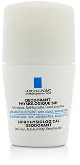 La Roche Posay Physiological Deodorant 24h Roll On rutulinis dezodorantas, 40 ml