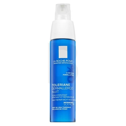 La Roche Posay Toleriane Dermalergo Night naktinis kremas jautriai veido odai, 40 ml