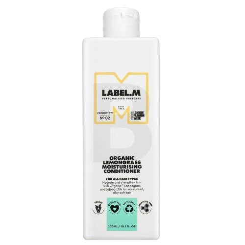 Label.m Organic Lemongrass Moisturising Conditioner drėkinantis kondicionierius, 300 ml