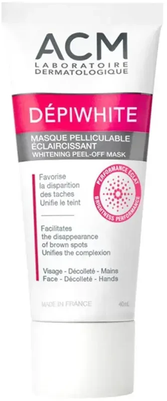 Acm Dépiwhite šviesinanti plėvelė kaukė 40ml