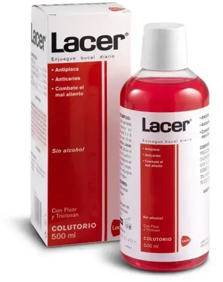 Lacer burnos skalavimo skystis 500ml
