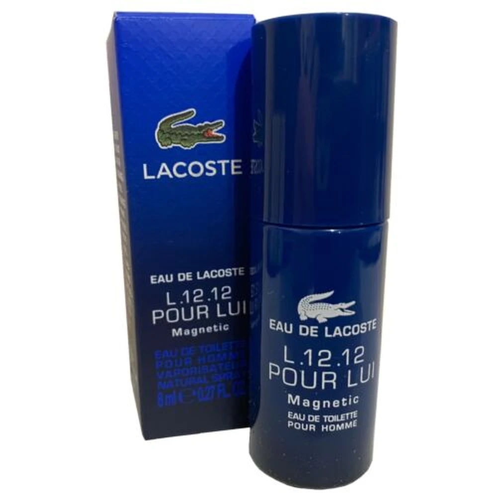 Lacoste Eau de Lacoste L.12.12 Magnetic EDT tualetinis vanduo vyrams, 8 ml
