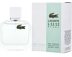 Lacoste L.12.12 Blanc Eau Fraiche EDT tualetinis vanduo For Him EDT tualetinis vanduo vyrams, 50 ml