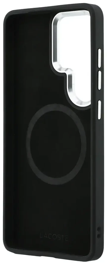 Dėklas Lacoste Petit Pique Metal Logo phone case for Samsung Galaxy S26 Ultra (S948) žalias