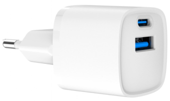 Gembird greitasis įkroviklis | TA-UC-PDQC20-W-01 | USB A+C