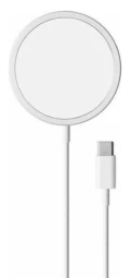 PURO CUSBCMAG1WHI, Vidaus, USB, Belaidis įkrovimas, 1 m, Balta