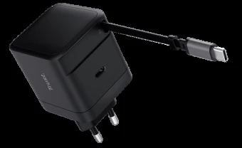 Įkroviklis Trust MAXO ze zwijanym kablem USB-C 65 W (25805)