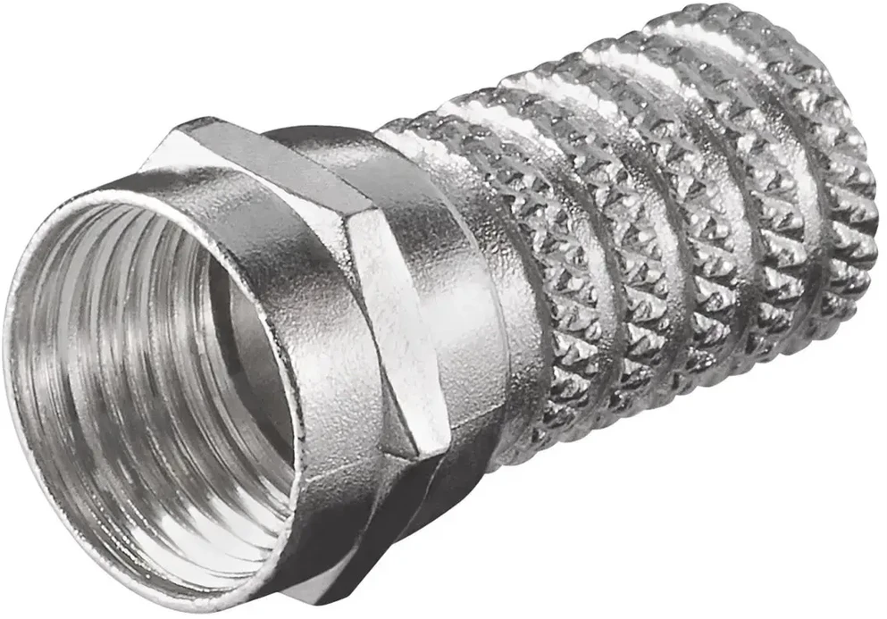 Laikiklis Goobay Kištukas F 6.0mm (RG59), kabelinis