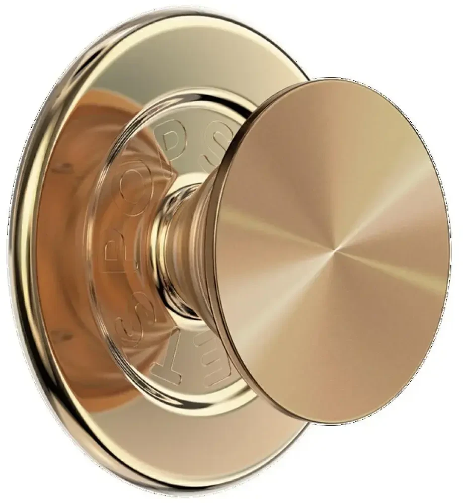 Laikiklis skirtas telefonui Popsockets Round Radial Gold Aluminum MagSafe 807259