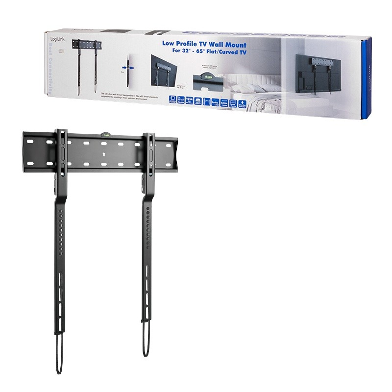 „LogiLink“ LOGILINK BP0116 televizoriaus sieninis laikiklis 32–65 colių fiksuotas 40 kg maks.