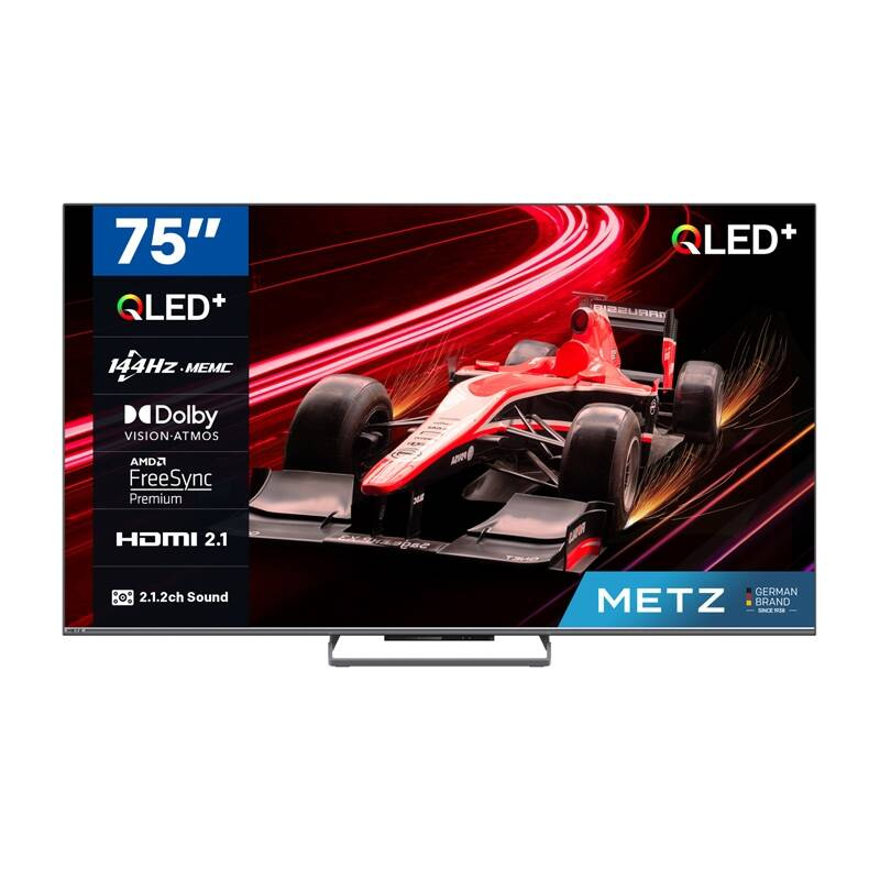 Televizorius METZ 75MQE8000Z 75" QLED 4K Ultra HD TV