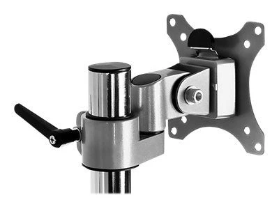 Laikiklis Icy Box Raidsonic Monitorius stovas su stalo laikikliu trims monitoriams IB-MS505-TI Desk Mount, 32", Sidabrinis/Juodas