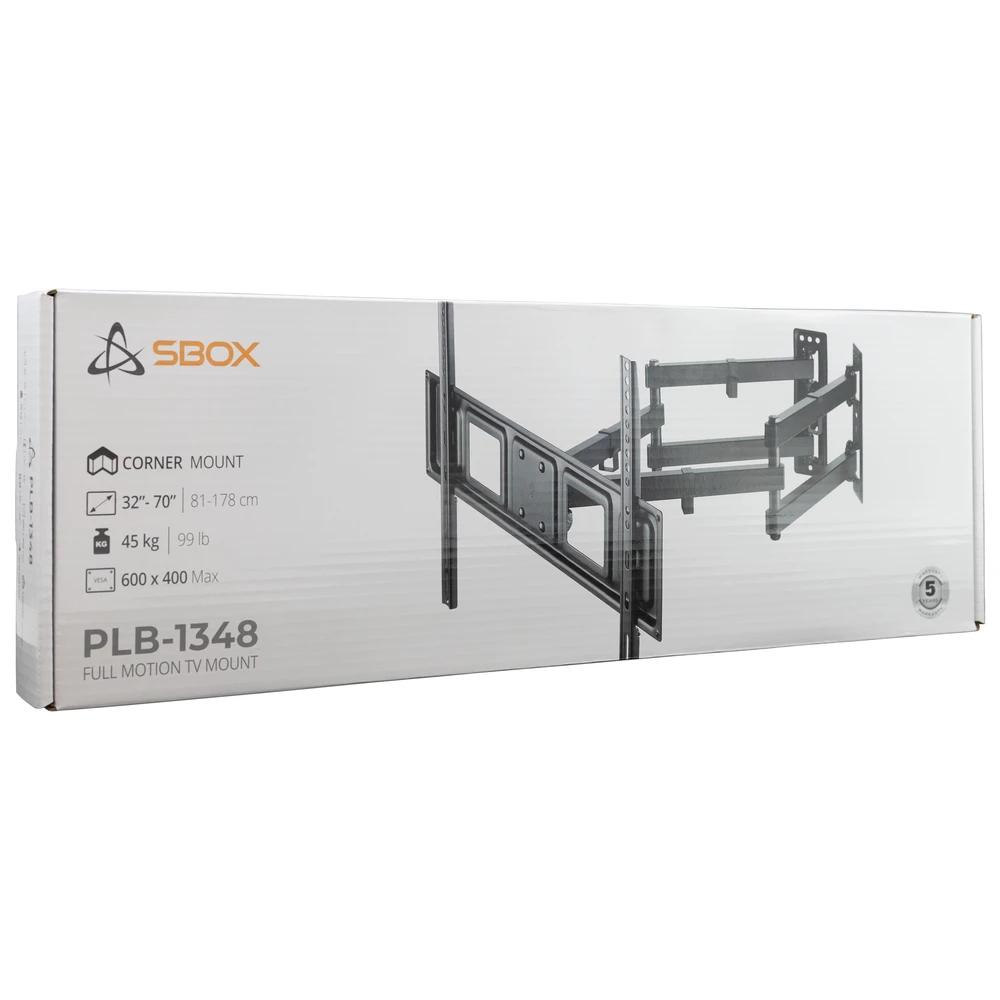 Laikiklis Sbox PLB-1348-2 (37-63/60kg/800x400)