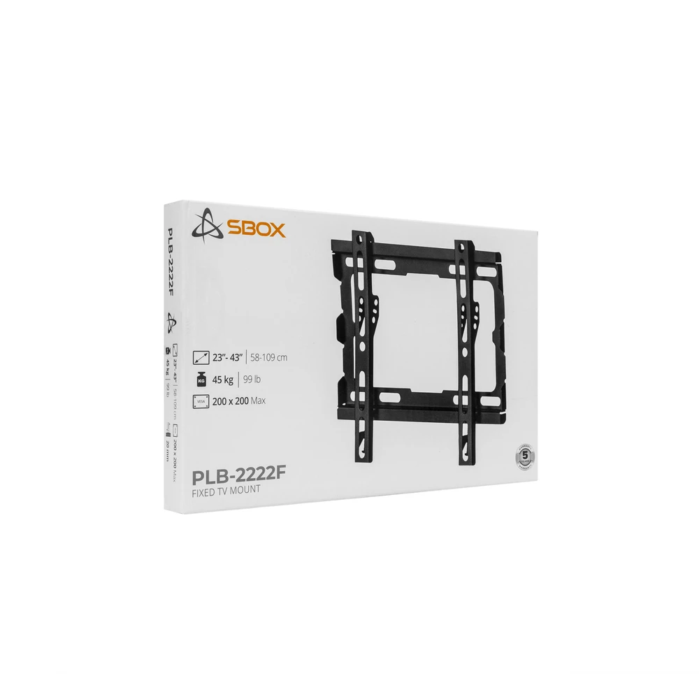 Laikiklis Sbox PLB-2222F-2 (23-43/45kg/200x200)