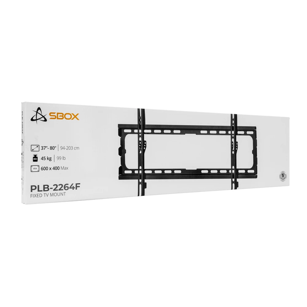 Laikiklis Sbox PLB-2264F-2 (37-80/45kg/600x400)
