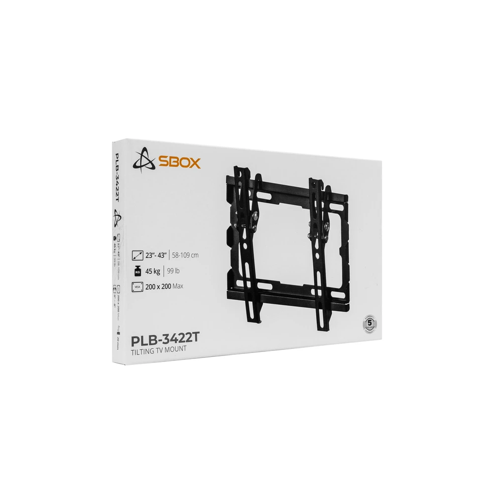 Laikiklis Sbox PLB-3422T-2 (23-43/45kg/200x200)