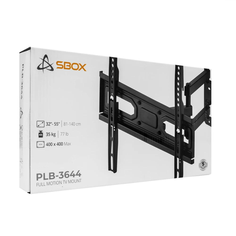 Laikiklis Sbox PLB-3644-2 (32-55/35kg/400x400)