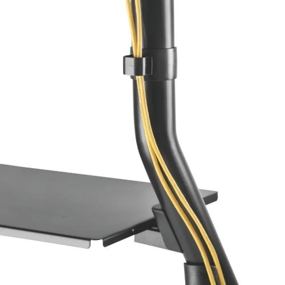 Laikiklis TECHLY vežimėlio grindų atrama televizoriui nuo 60 colių iki 105 colių 100 kg