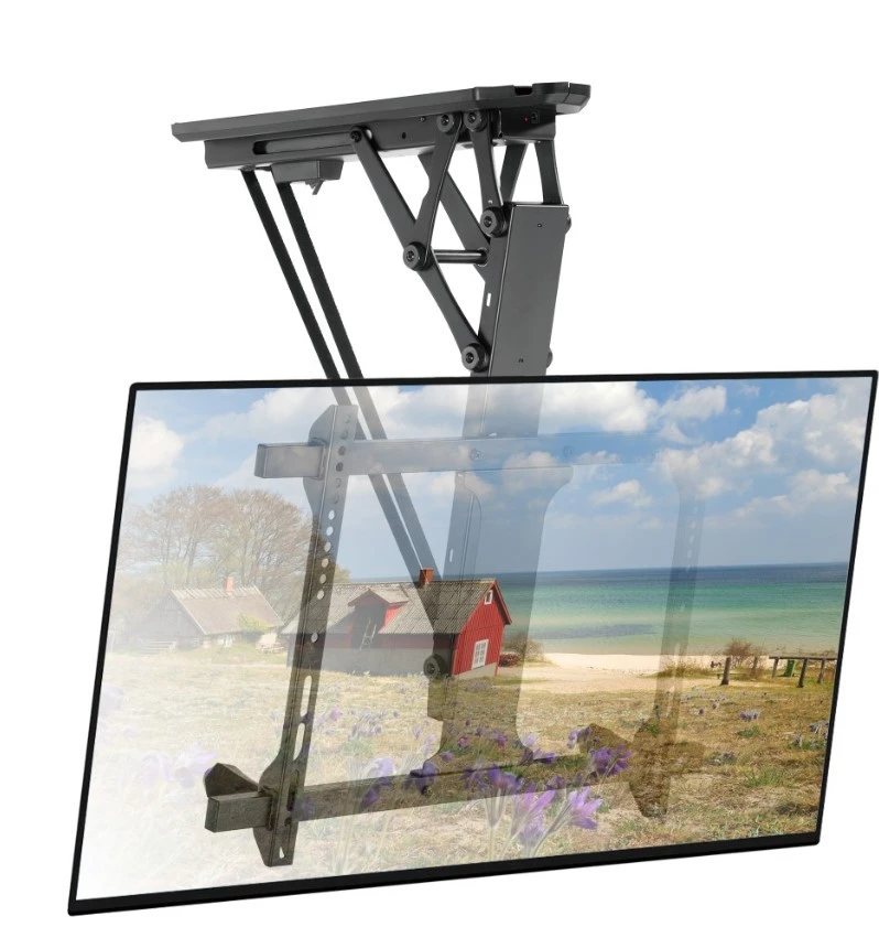 Techly TV laikiklis Sieninis laikiklis televizoriui 32-75" LED/LCD, 50 kg, elektrinis, su nuotolinio valdymo pulteliu