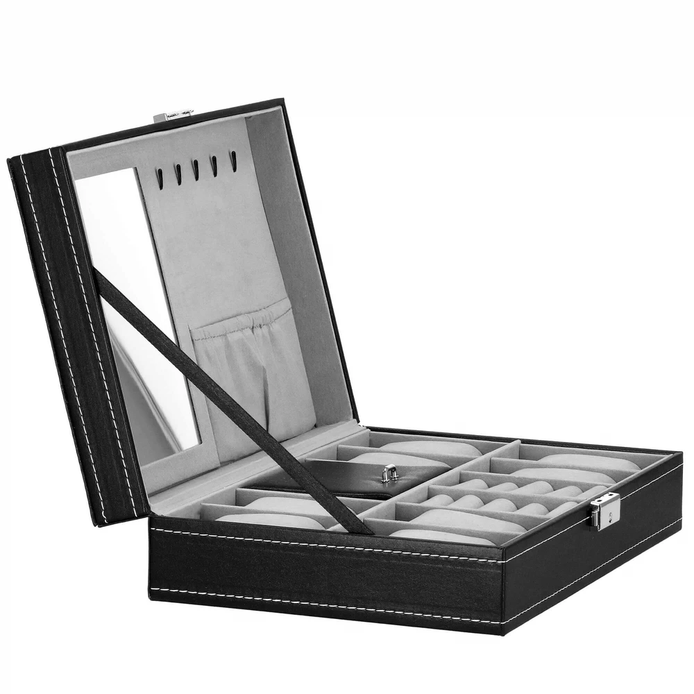 Laikrodžių ir priedų dėklas Springos 33x20x9 cm