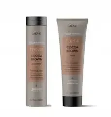 Plaukų priežiūros priemonių rinkinys Lakme Teknia Color Refresh Cocoa Brown, rudais atspalviais dažytiems plaukams