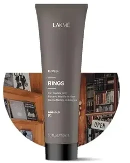 Lakmé K.Finish Rings Curl Flexible Balm balzamas garbanotiems ir banguotiems plaukams, 150 ml