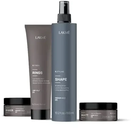 Lakmé K.Finish Rings Curl Flexible Balm balzamas garbanotiems ir banguotiems plaukams, 150 ml