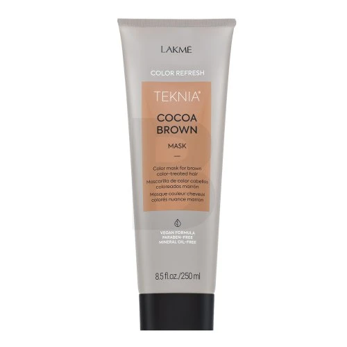Rudą spalvą paryškinanti kaukė Lakme Teknia Cocoa Brown Mask, 250 ml