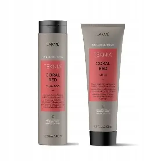 Lakmé Teknia Color Refresh Coral Raudona Pack, 300 ml +, 250 ml