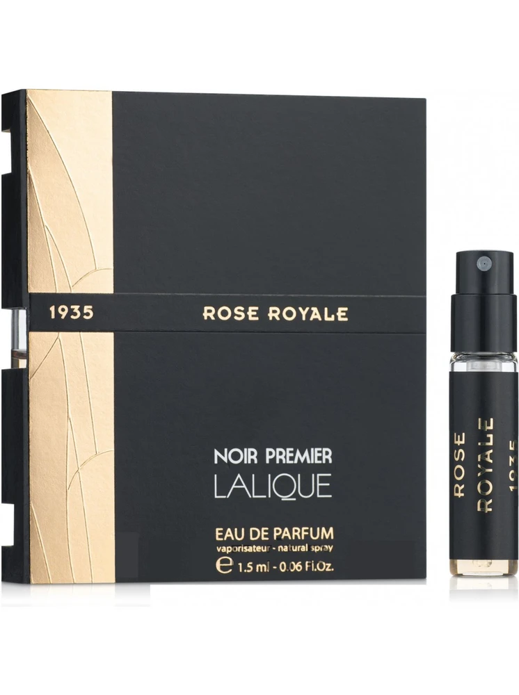 Lalique, Noir Premier - Rose Royale, Eau De Parfum, Unisex, 1.8 ml *Vial