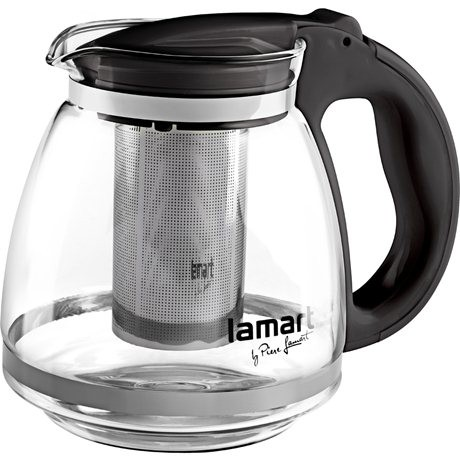 Lamart Ąsotis su infuzoriumi LT7027 juodas 1,5L