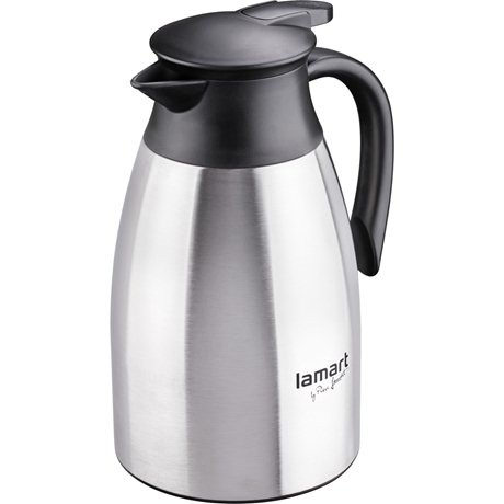 LAMART Table termosas - ąsotis, stiklinis įdėklas, 1.5 l