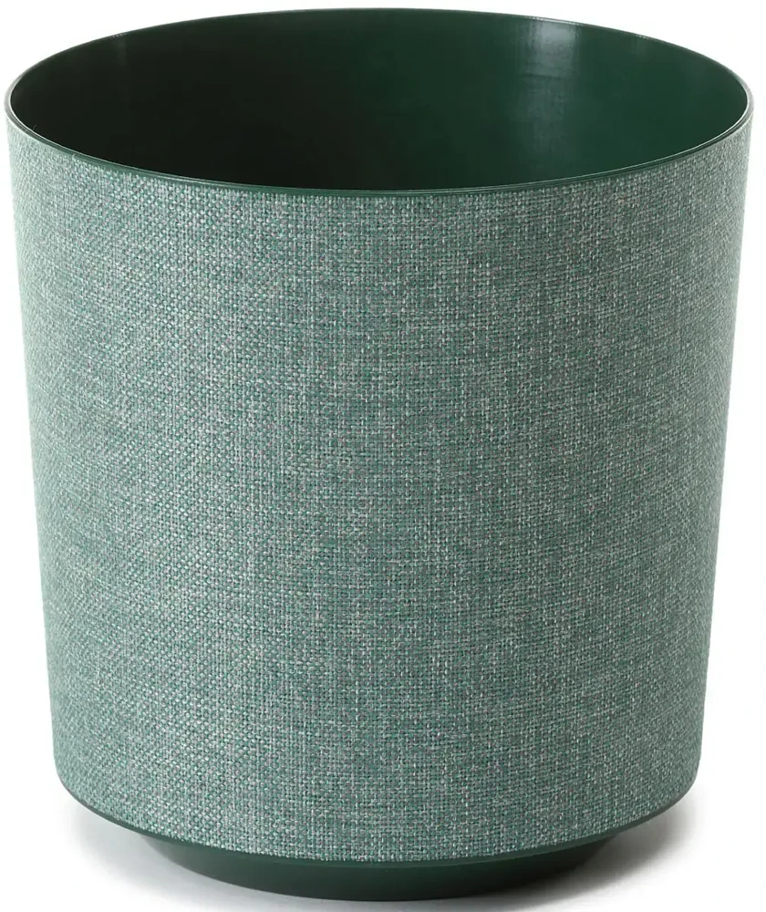 Vazonas LAMELA Gama Textil 28,5x31,6cm 16L Žalia