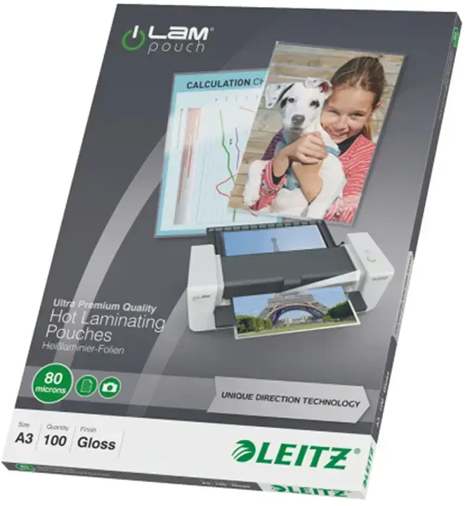 Leitz 74850000 laminavimo vokelis 100 vnt