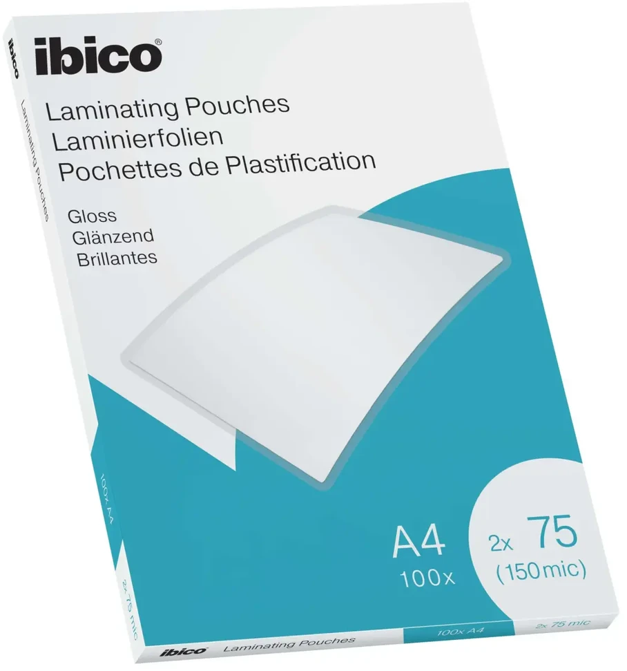 Ibico 627316, A4, Permatomas, 75 µm, Blizgus, 216 mm, 303 mm