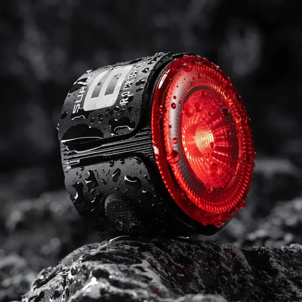 Lampka tylna Rockbros RL1F ROAD TO SKY inteligentna - juoda