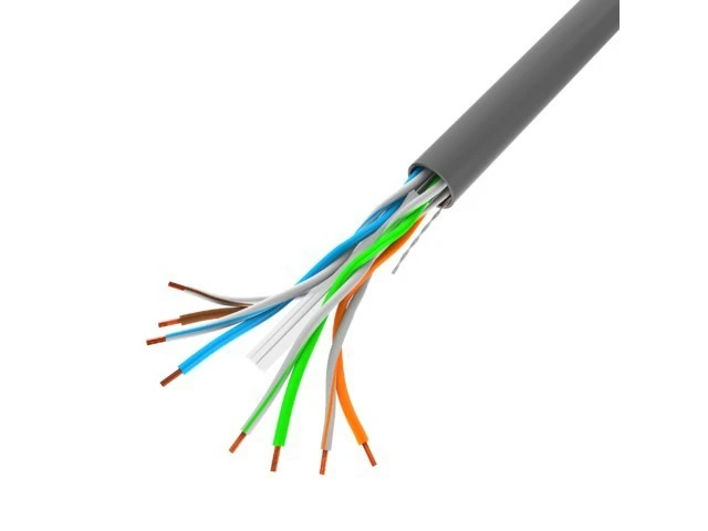 LANBERG LAN kabelis 1gb/s 100m kietas CCA pilkas