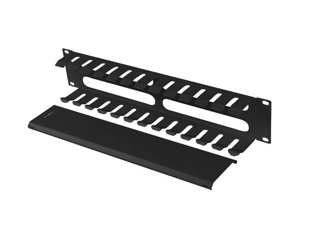 Lanberg Cable Organizer 19"2U su A tipo dangteliu