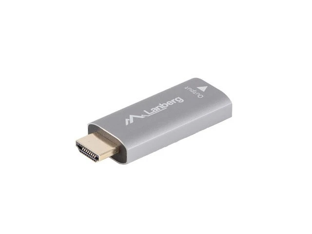 Lanberg HDMI į DisplayPort adapteris, sidabrinės spalvos