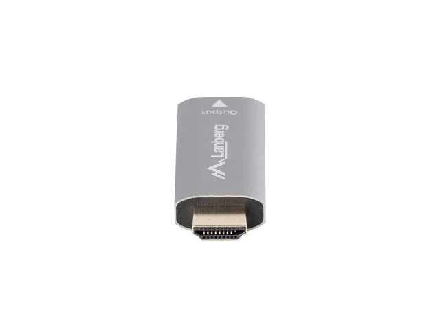Lanberg Adapteris HDMI(M) - DisplayPort(F) 4K sidabrinė