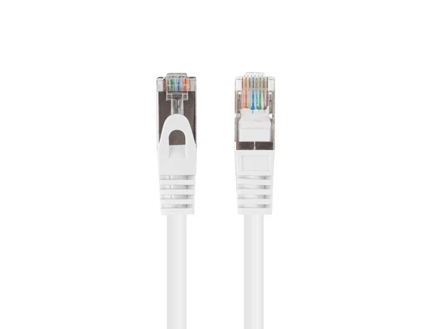 Lanberg 10-Pack Patchcord kat.6 FTP 0.25m balta Fluke Passed
