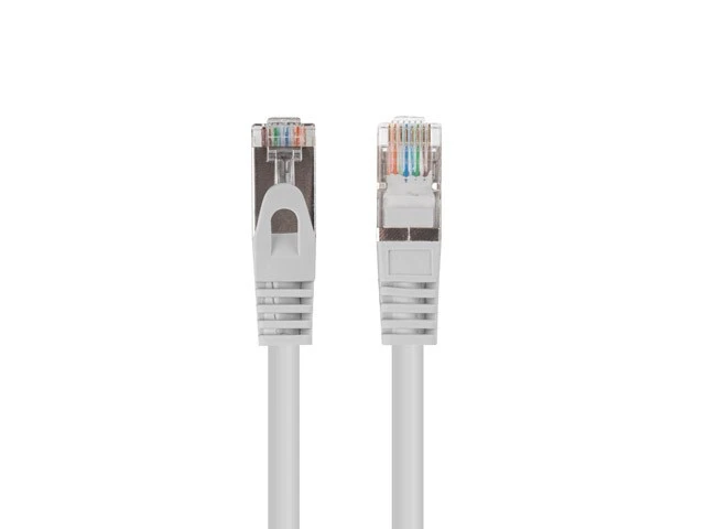 Lanberg 10-Pack Patchcord kat.6 FTP 0.5m pilka Fluke patvirtinta