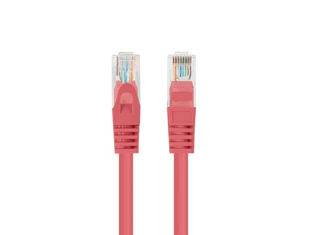 Lanberg 10-Pack Patchcord kat.6 UTP 3m raudonas Fluke patvirtintas
