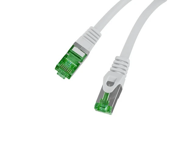 LANBERG Patchcord kat.7 S/FTP LSZH CU 2m pilkas Fluke praėjo