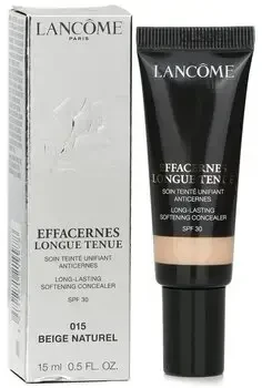 Lancome Effacernes Longue Tenue Softening Maskuoklis SPF30 #015 rusvai gelsvas Naturel, 15 ml