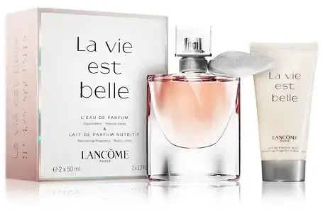 Kvepalų rinkinys moterims Lancome La Vie Est Belle (EDP, 50 ml + kūno losjonas, 50 ml)