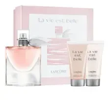 Kvepalų rinkinys moterims Lancome La Vie Est Belle (EDP, 50 ml + kūno losjonas 50 ml + dušo želė 50 ml )