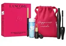 Set Lancome Hypnose Volumizing Blakstienų tušas 01 Juodas 6,2ml + Le Crayon Khol Eye Pieštukas 1,14g + Bi-Facial Make-up Remover 30ml + L'Absolu Rouge Kreminis Lipstick 274 1,6g + Pouch