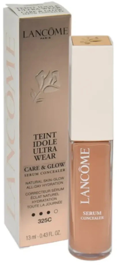 Lancôme korektorius su skaistinamuoju serumu (Care & Glow Serum Maskuoklis), 13 ml, 325C