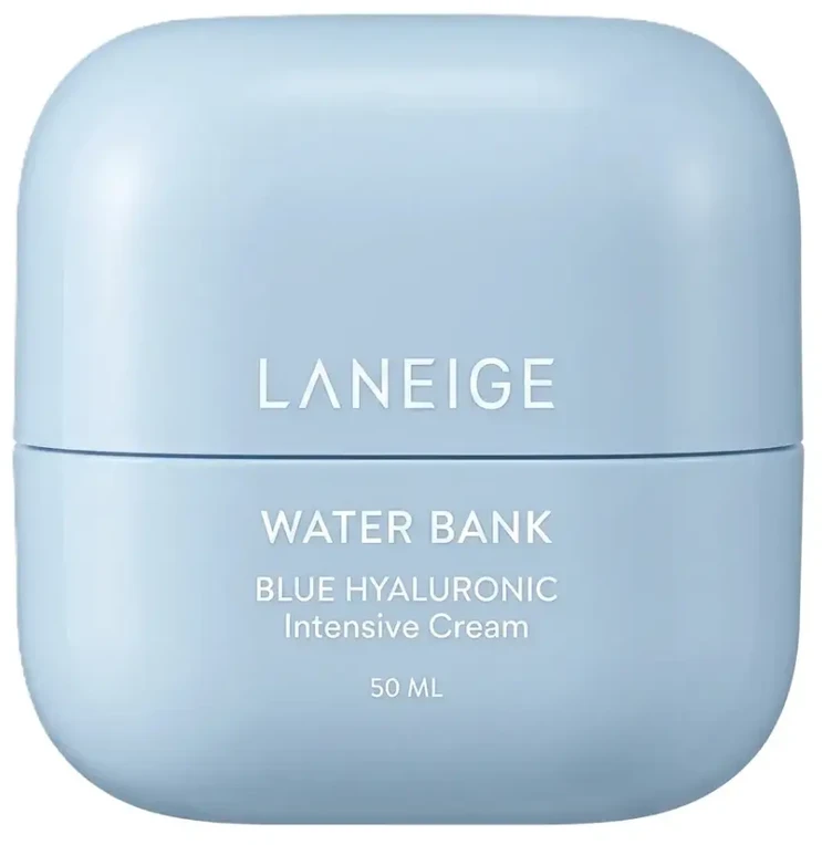 Laneige Vanduo Bank Mėlyna Hyaluronic Intensive Kreminis veido kremas, 50 ml